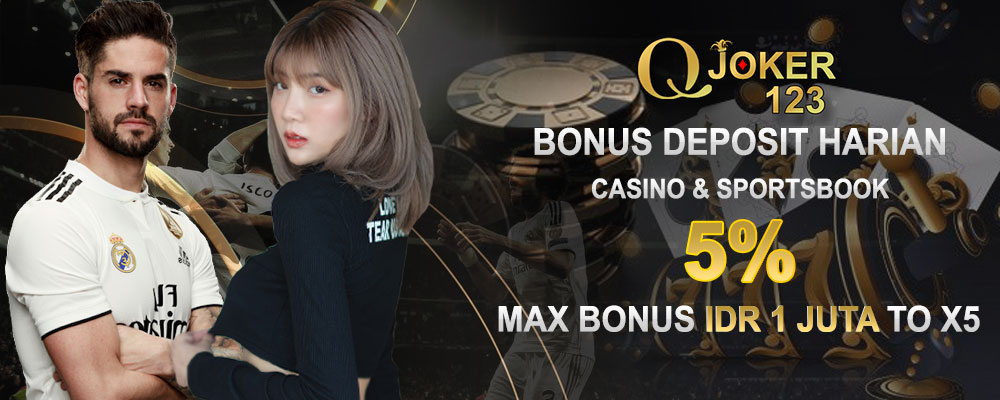 Bonus Deposit Harian 5% Casino & Sportsbook